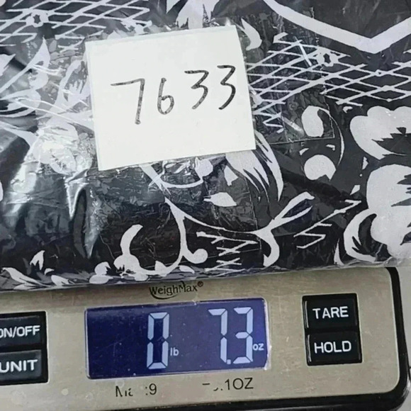 INC International Concepts wrap floral printed long sleeve chiffon blouse M - Picture 8 of 8